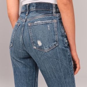 Abercrombie High Rise Mom Jeans